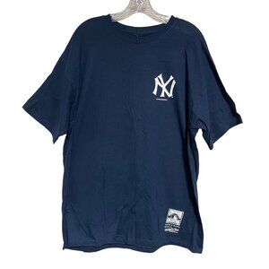Mitchell & Ness New York Yankees Cooperstown Collection T-Shirt Mens XL Navy Blu